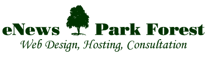 eNews Park Forest web design, hosting, consultation